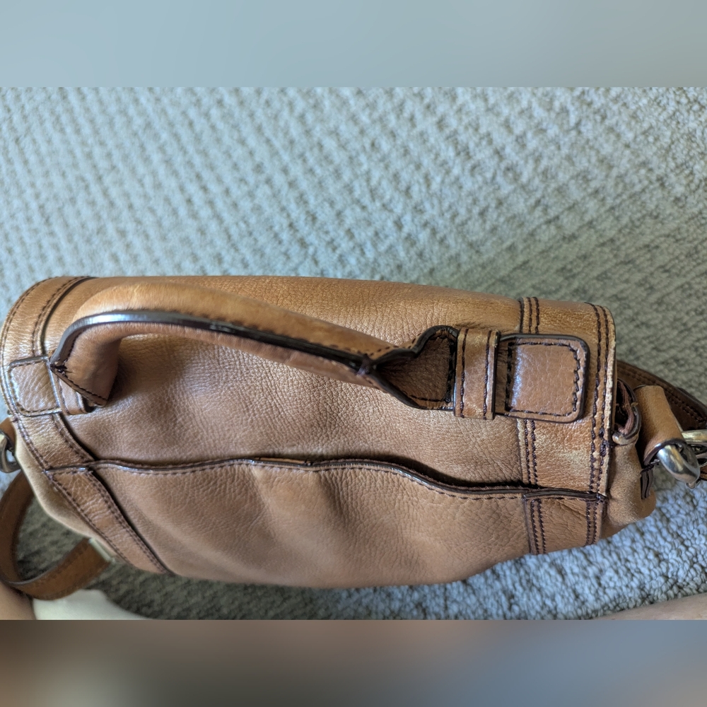 Fossil Brown Leather Handbag - Picture 7 of 7